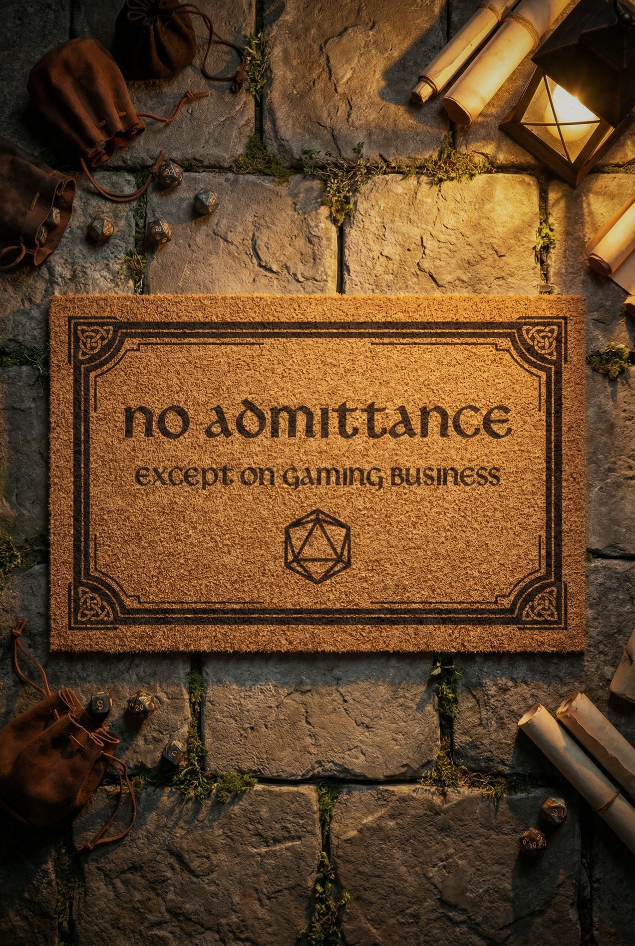 Doormat - 'No Admittance'