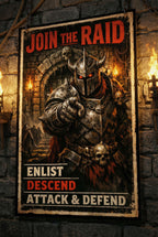 'Join the Raid' - Artica Empire Print