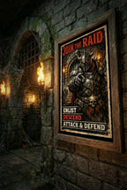'Join the Raid' - Artica Empire Print